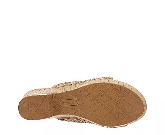 Baretraps Bethie Women's Wedge Sandals, Size: 7.5, Caramel Product Image