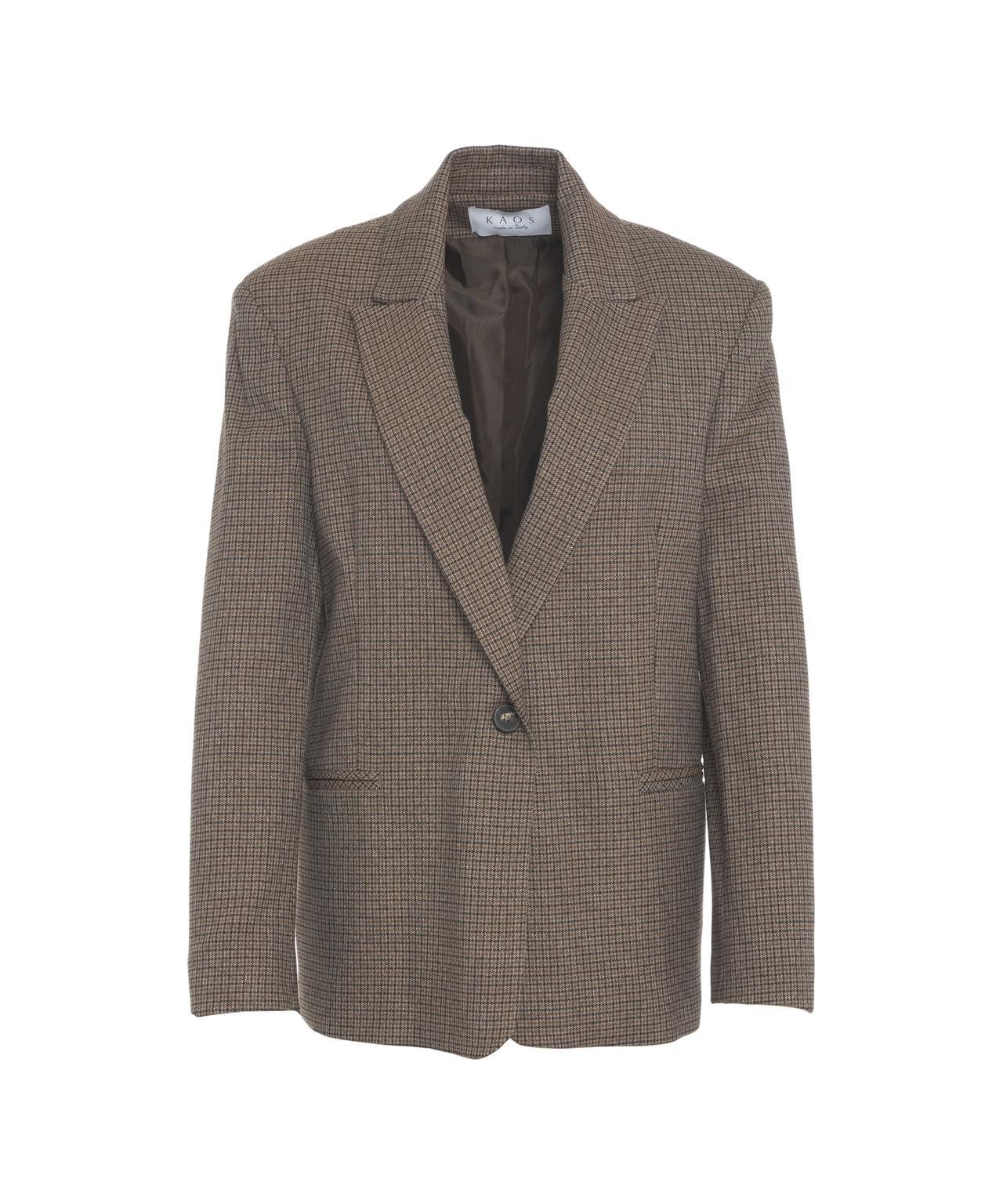 Blazer with check pattern Product Image