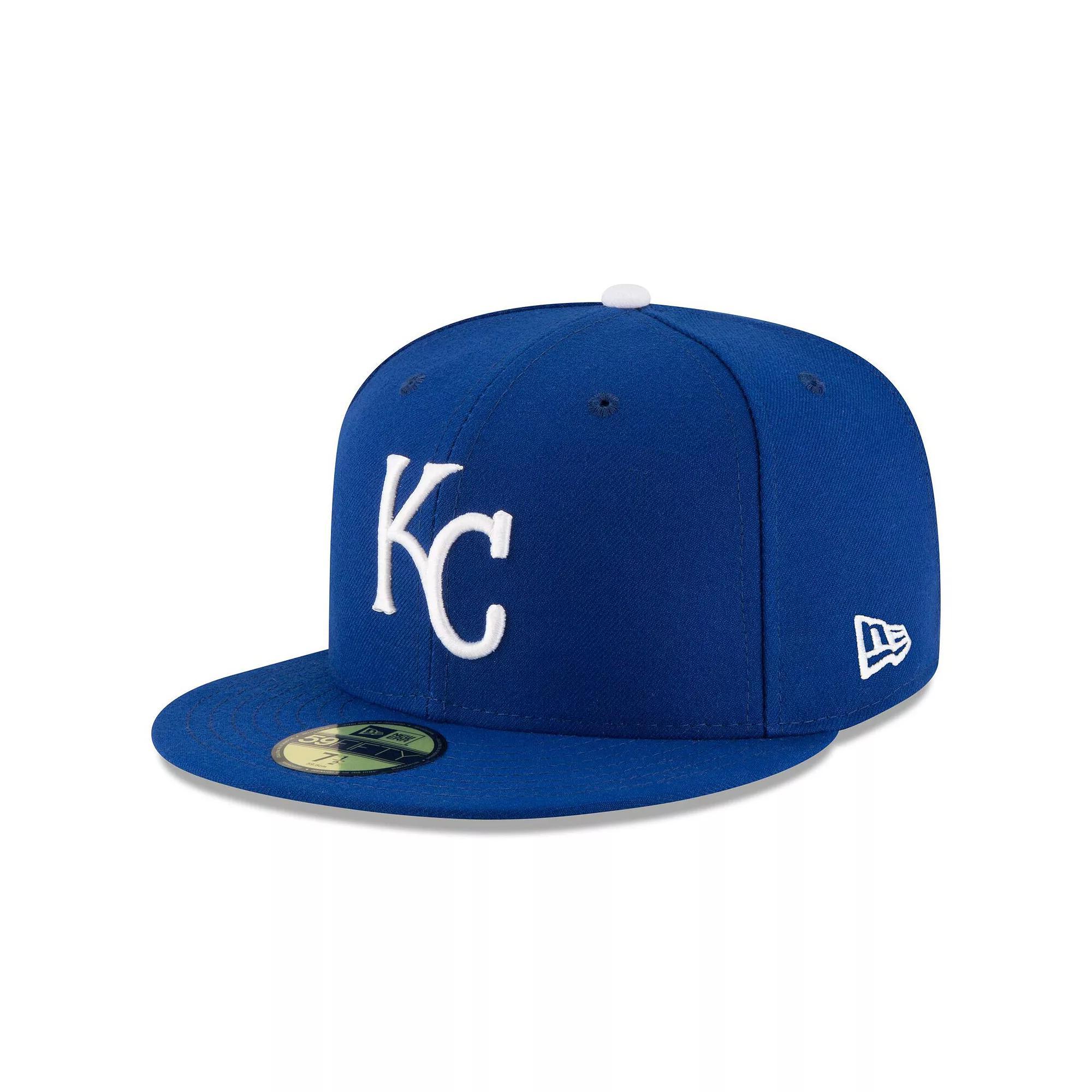 Men's New Era Royal Kansas City Royals Game Authentic Collection On-Field 59FIFTY Fitted Hat, Size: 7, Blue Product Image