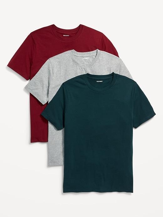 Soft-Washed Crew-Neck T-Shirt 3-Pack Product Image