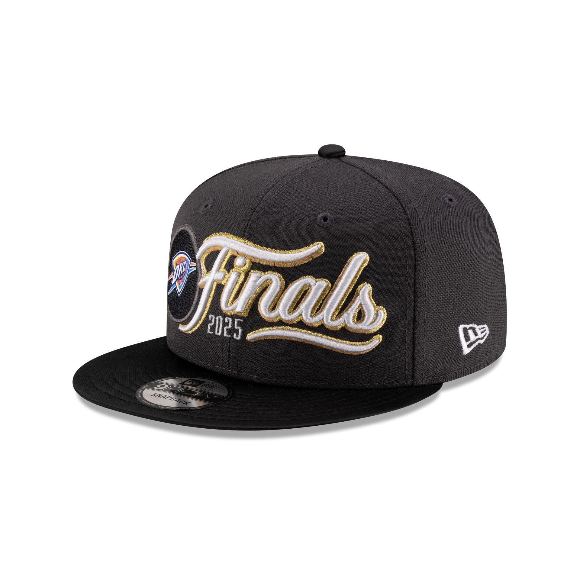 Oklahoma City Thunder 2025 NBA Finals Locker Room 9FIFTY Snapback Hat Male Product Image
