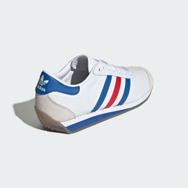 Mens adidas Country II Athletic Shoe Better Scarlet / Blue Product Image