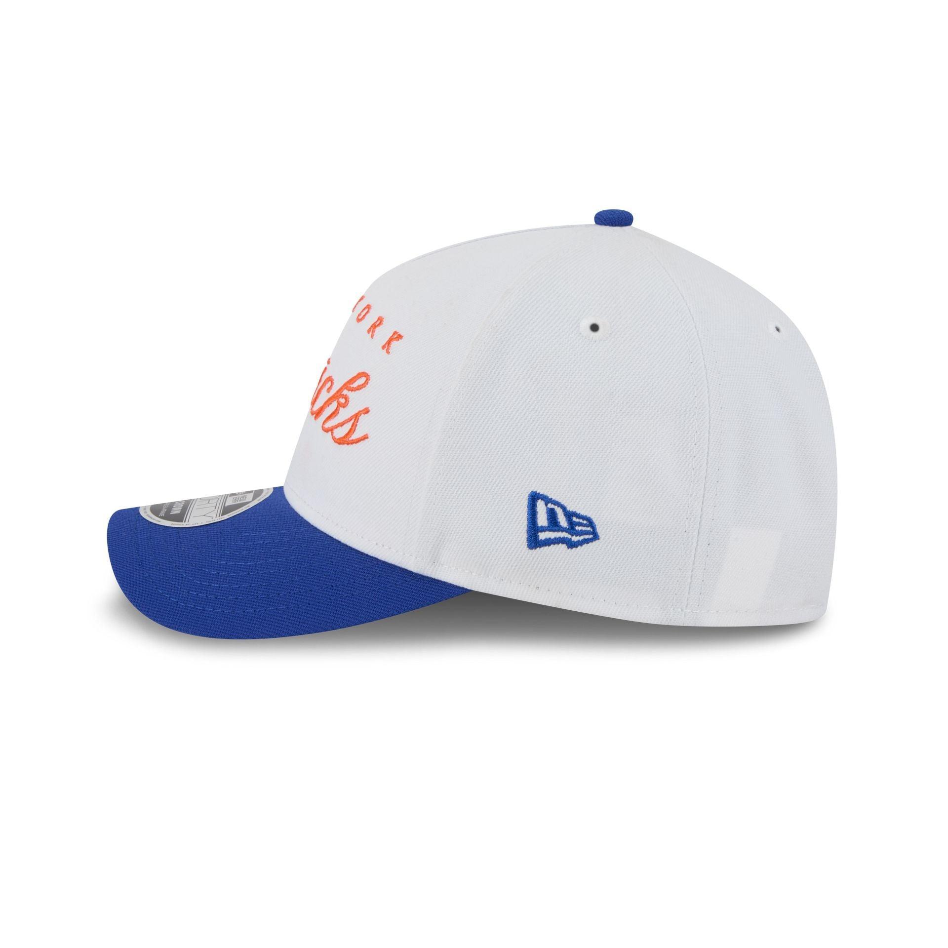 New York Knicks 2025 Draft 9FORTY M-Crown A-Frame Snapback Hat Male Product Image