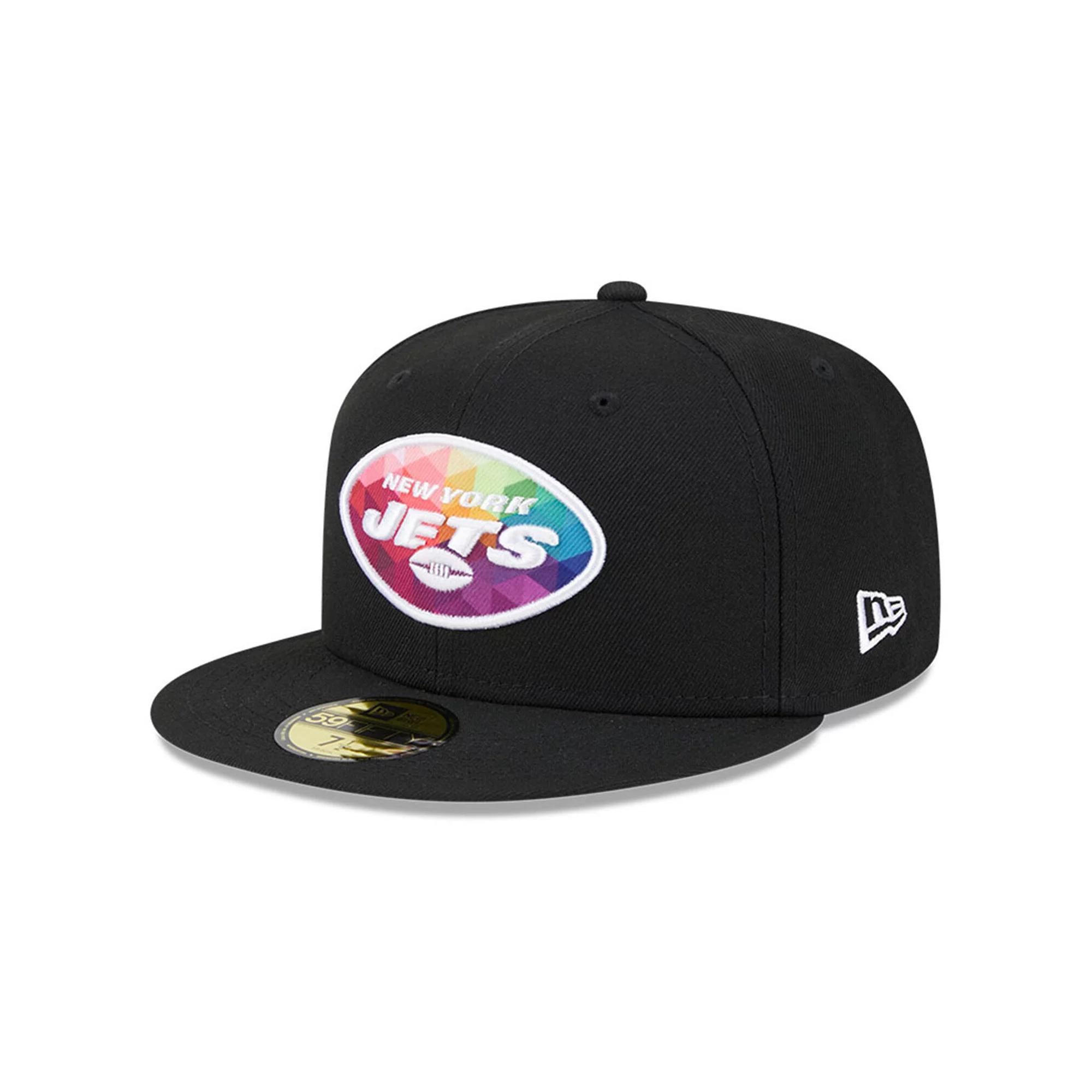 Men's New Era  Black New York Jets 2023 NFL Crucial Catch 59FIFTY Fitted Hat, Size: 7 5/8 Product Image