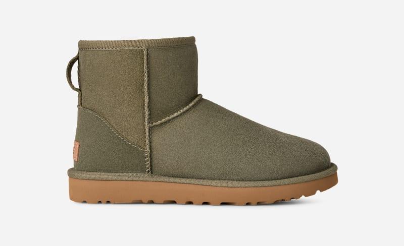 UGG Womens Classic Mini II Sheepskin Classic Boots Product Image
