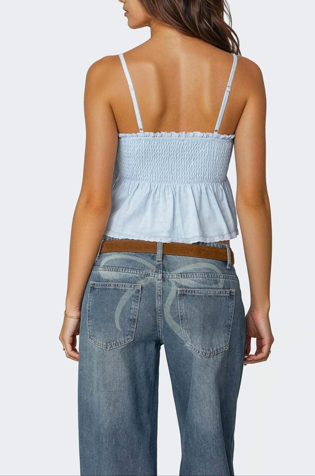 Millie Scrunch Tank Top Product Image