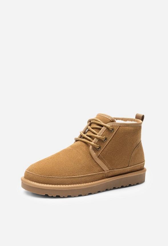 Men's Suede Fur Snow Boots Product Image
