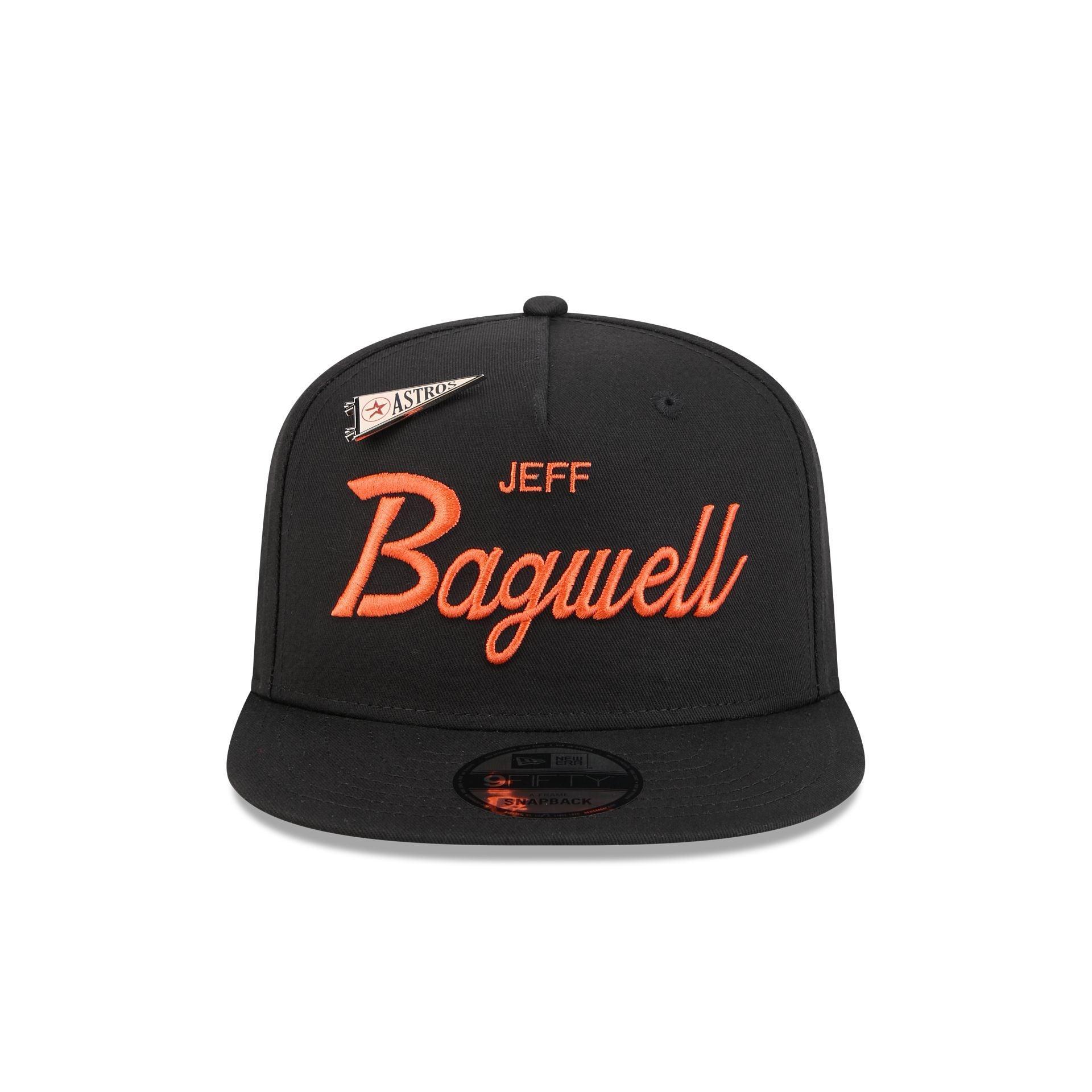 Houston Astros Jeff Bagwell 9FIFTY A-Frame Snapback Hat Male Product Image