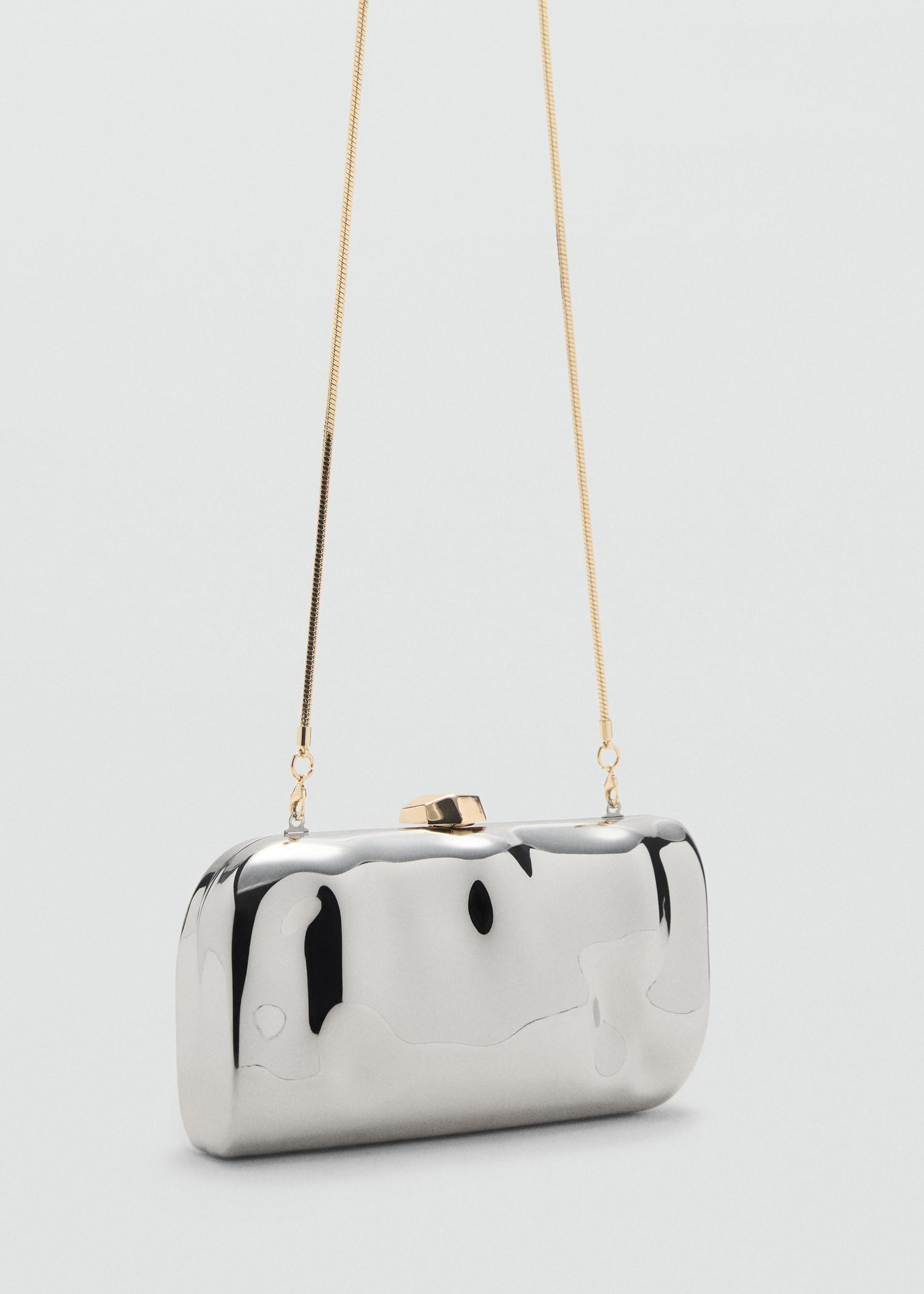 Chain clutch bag - Women | MANGO USA Product Image