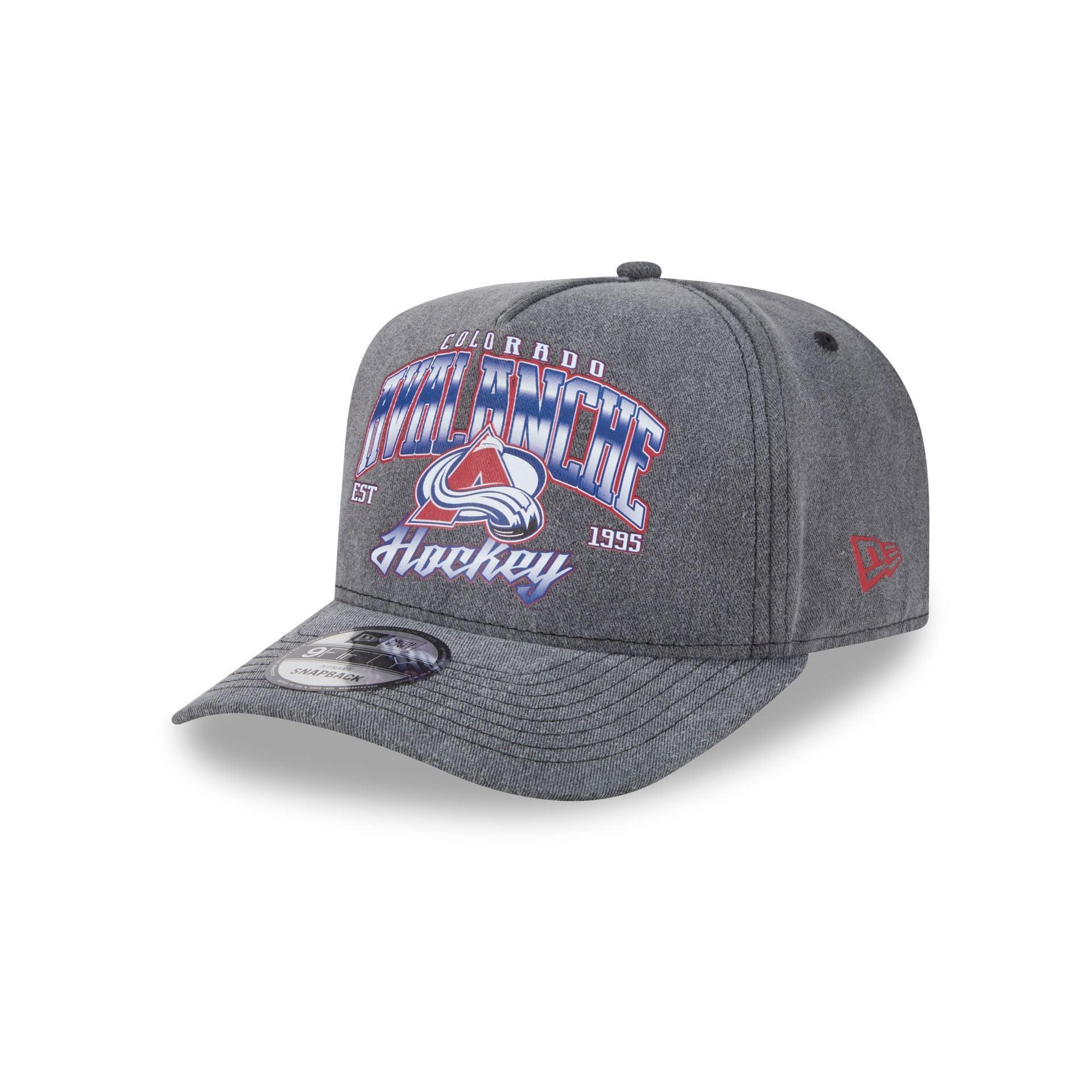 Colorado Avalanche Washed 9FIFTY A-Frame Snapback Hat Male Product Image