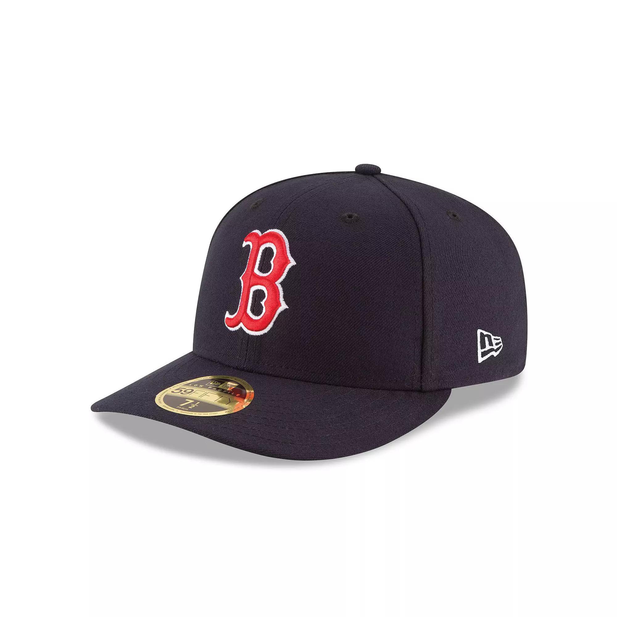 Men's New Era Navy Boston Red Sox Authentic Collection On Field Low Profile Game 59FIFTY Fitted Hat, Size: 7 7/8, Blue Product Image