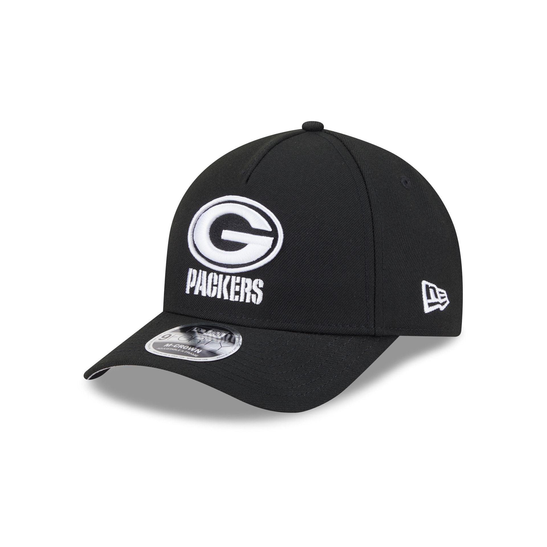 Ohio State Buckeyes Black & White 9FIFTY Snapback Hat Male Product Image