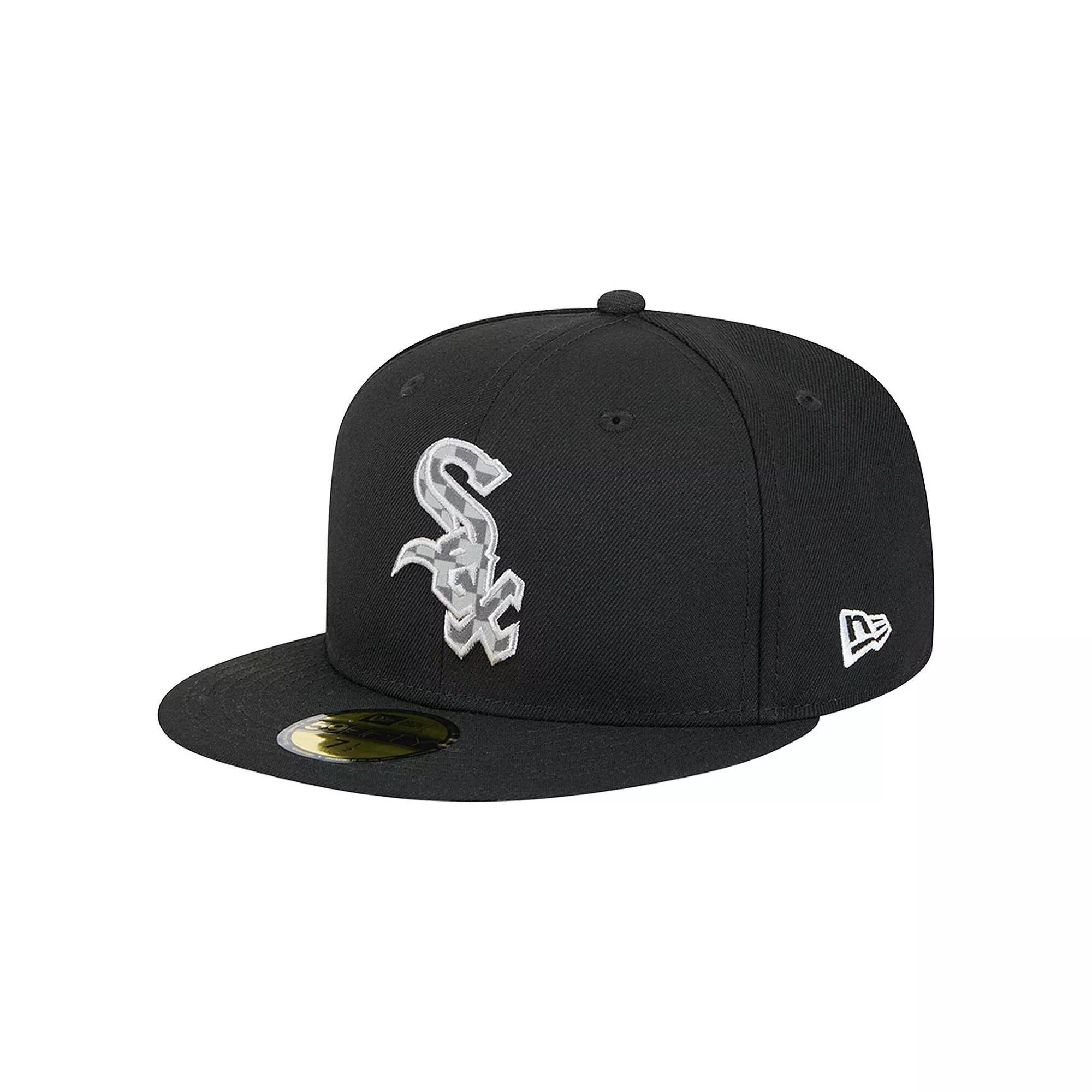Men's New Era Red Philadelphia Phillies Checkered Undervisor 59FIFTY Fitted Hat, Size: 7 3/8 Product Image