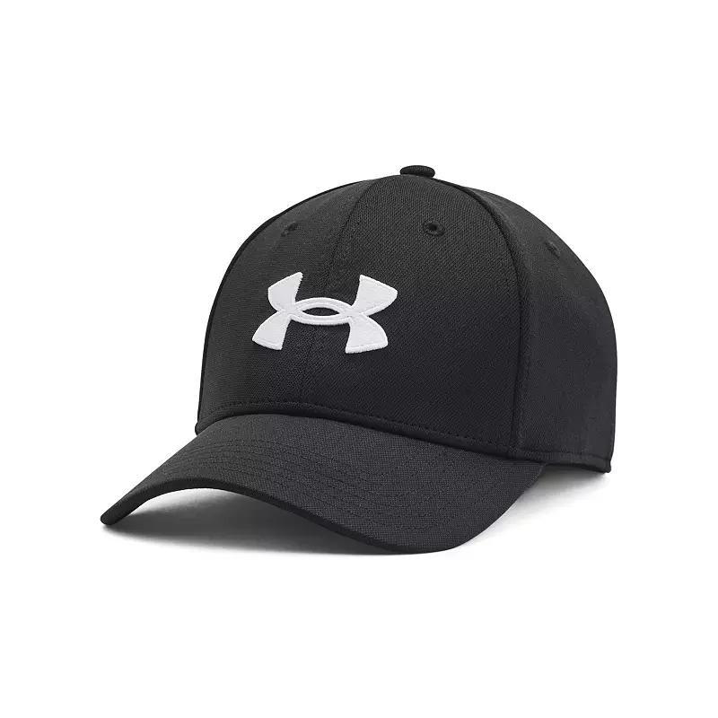 Men's Under Armour Blitzing Stretch-Fit Hat, Size: Medium/Large, Black Black Product Image
