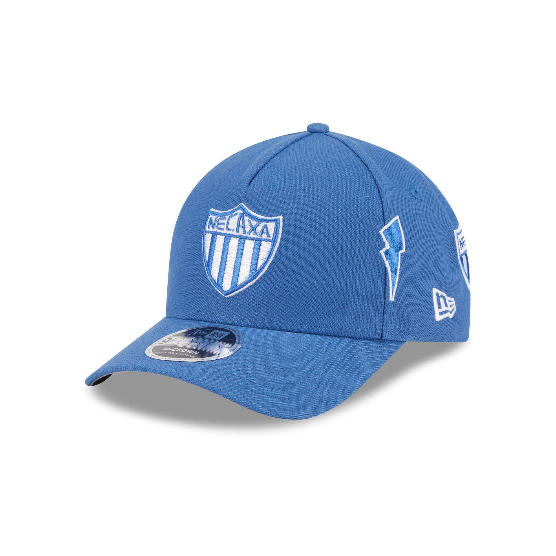 Club Necaxa Indigo 9FORTY M-Crown A-Frame Trucker Hat Male Product Image