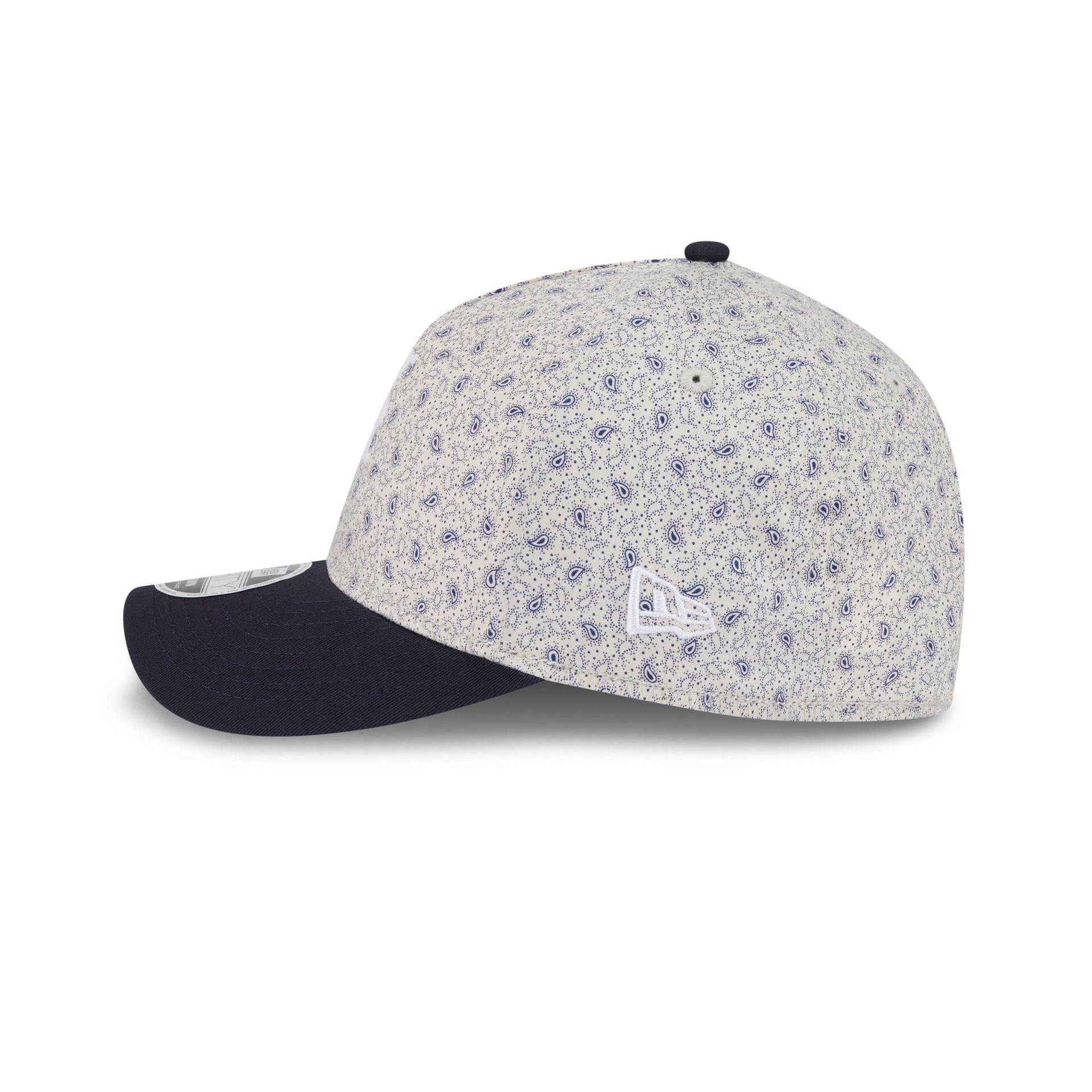 New York Mets Micro Print 9FORTY M-Crown A-Frame Adjustable Hat Male Product Image