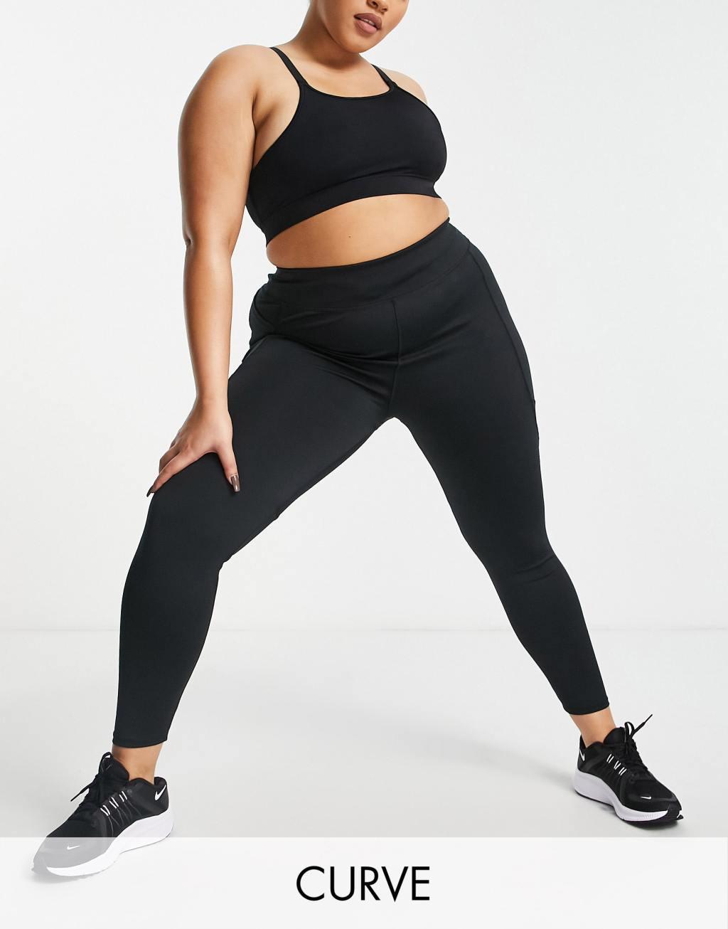 4505 Icon run tie waist legging with pocket   Product Image
