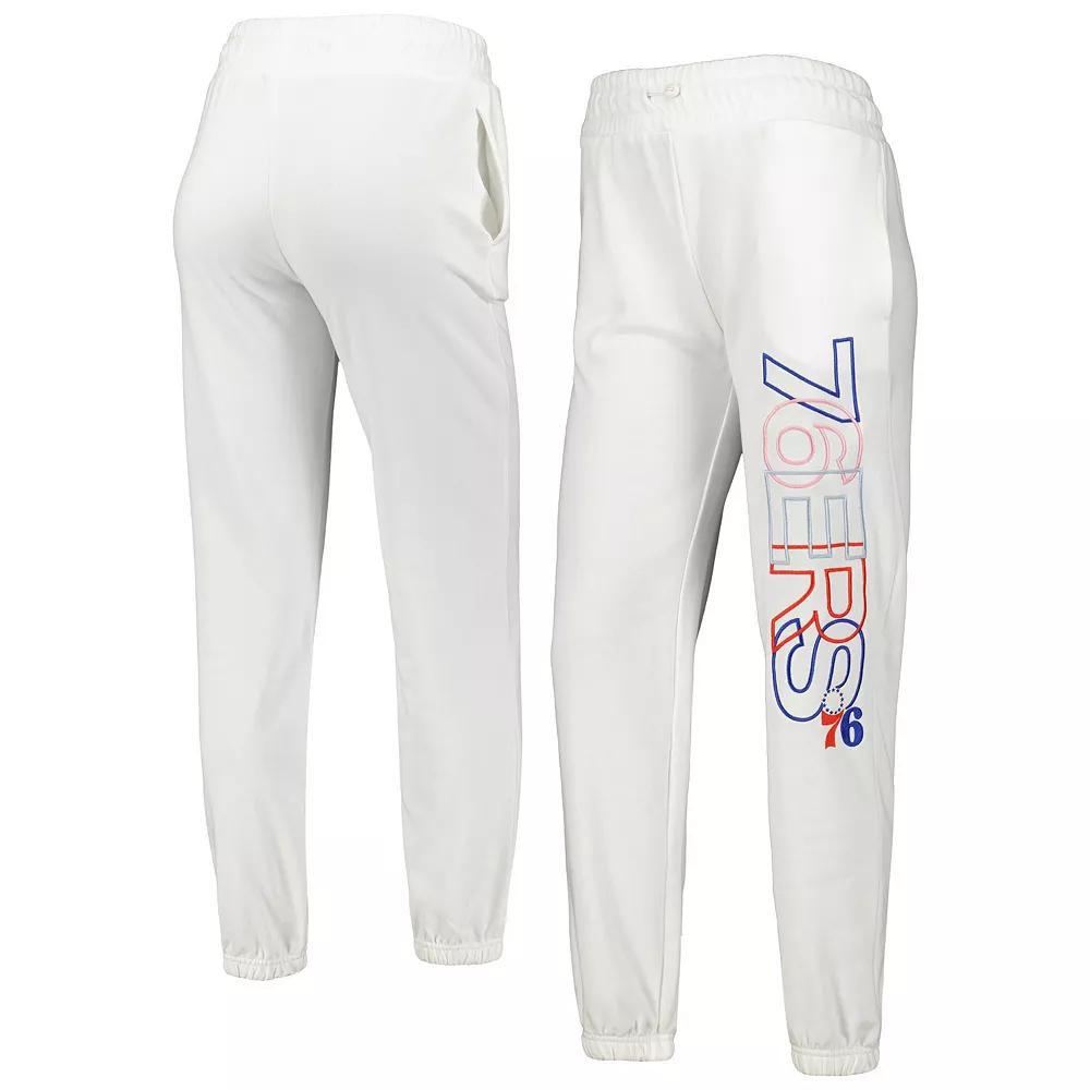 Womens Concepts Sport White Philadelphia 76ers Sunray Pants Product Image