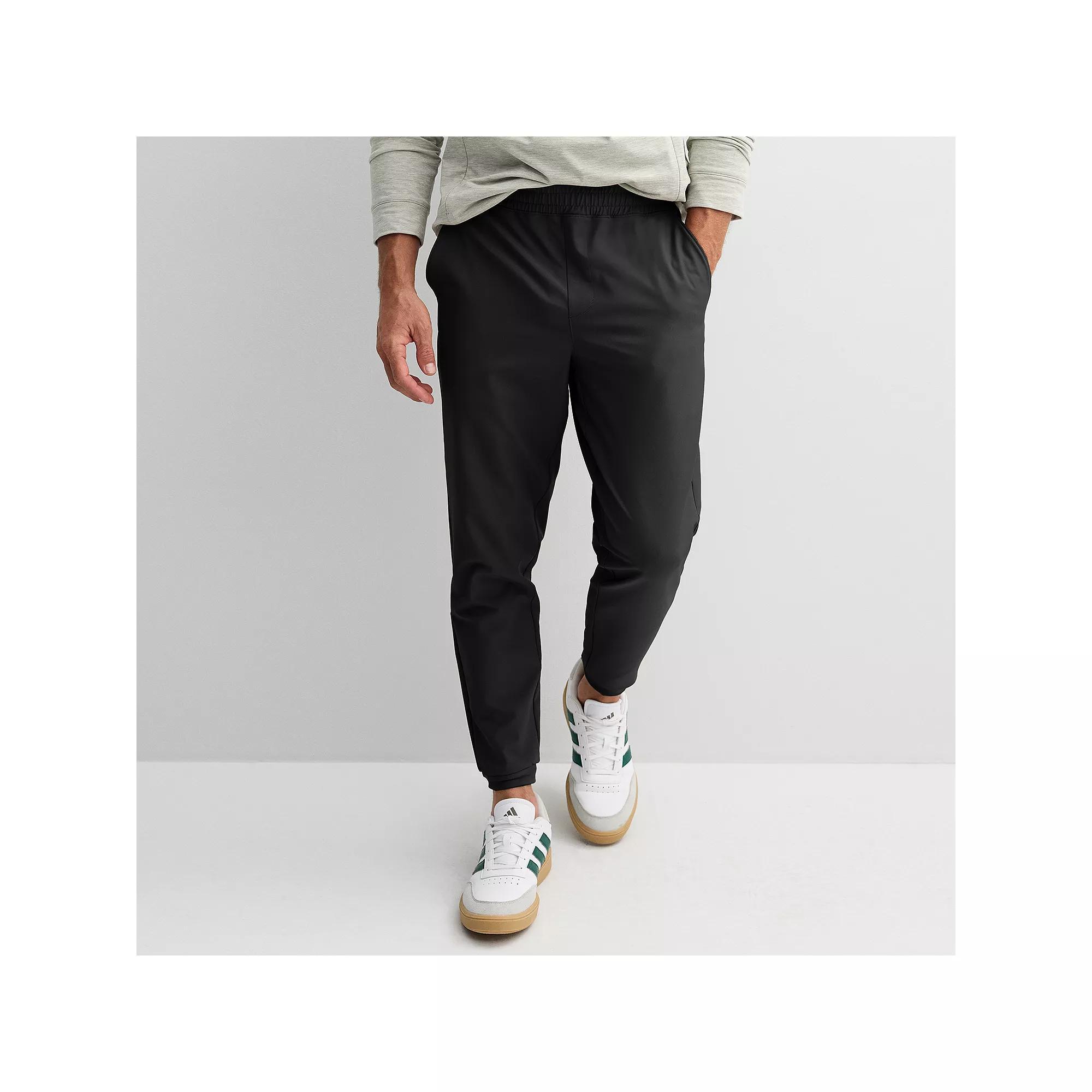 Men's FLX Dynamic Stretch Knit Cuff Joggers, Size: XL, Mineral Black Product Image