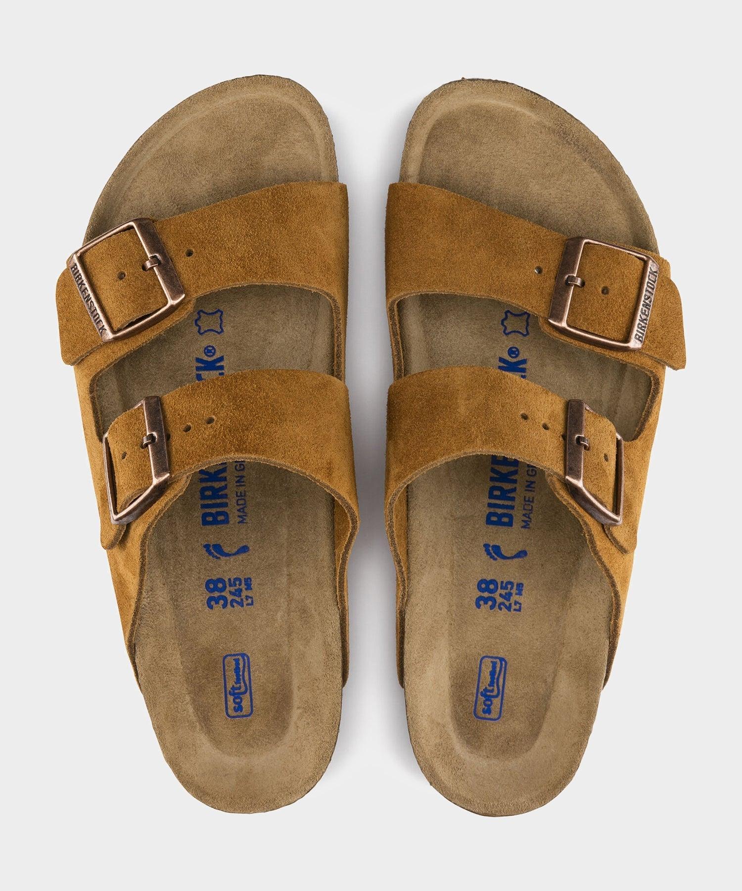 Birkenstock Arizona Soft-Footbed in Mink Suede Product Image