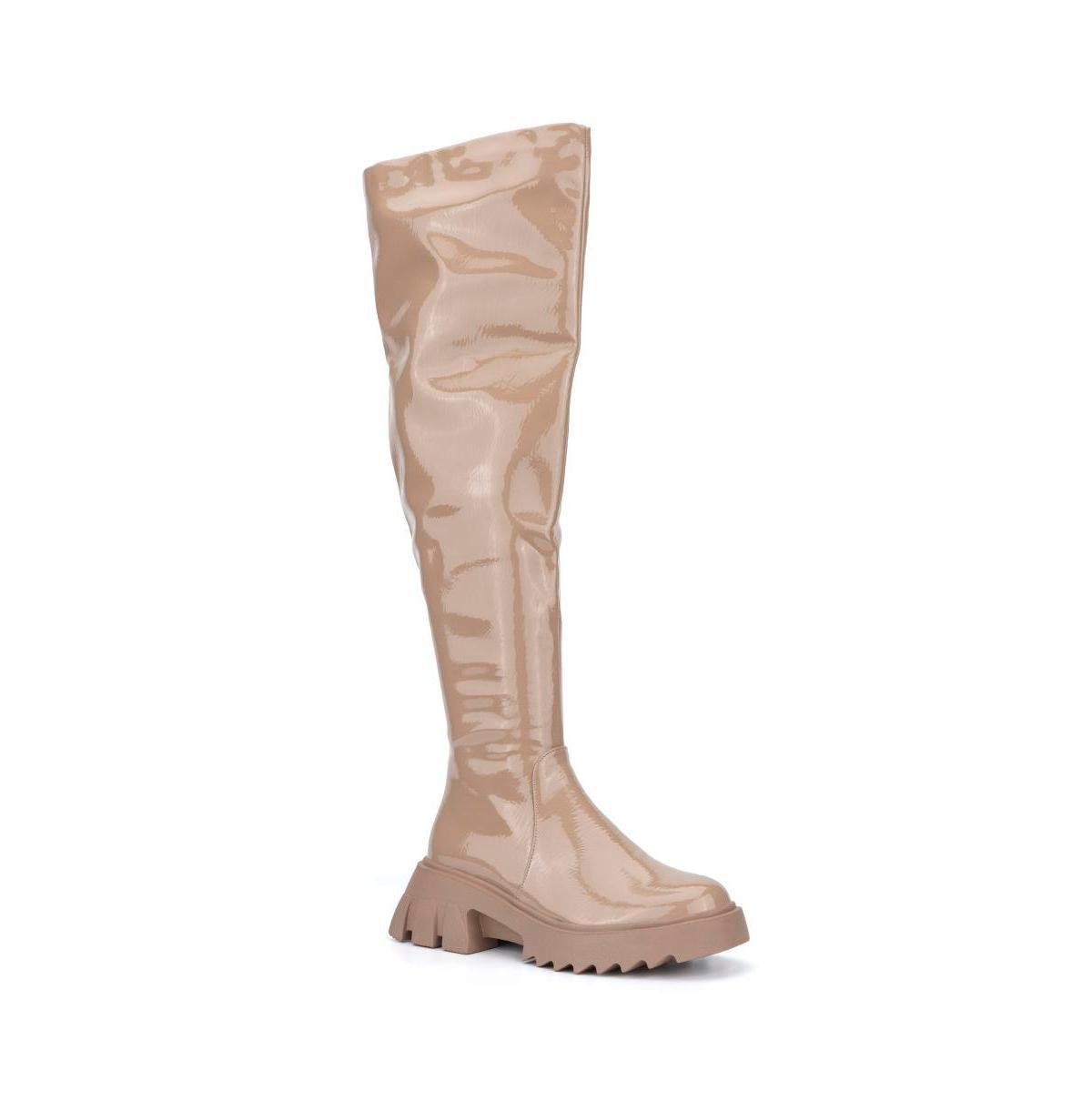 Torgeis Alfie Women's Knee-High Boots, Size: 8, Black Product Image