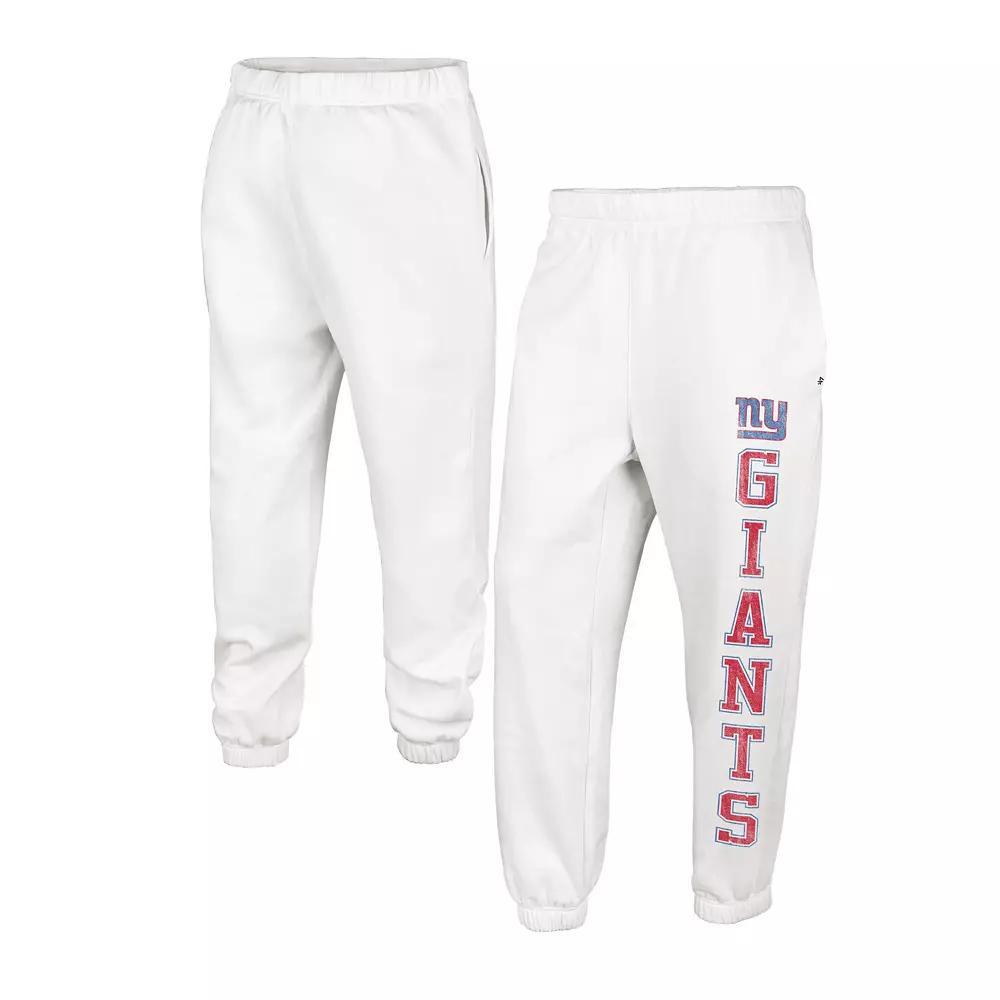 Women's '47 Oatmeal New York Giants Harper Joggers, Size: XL, Team Product Image