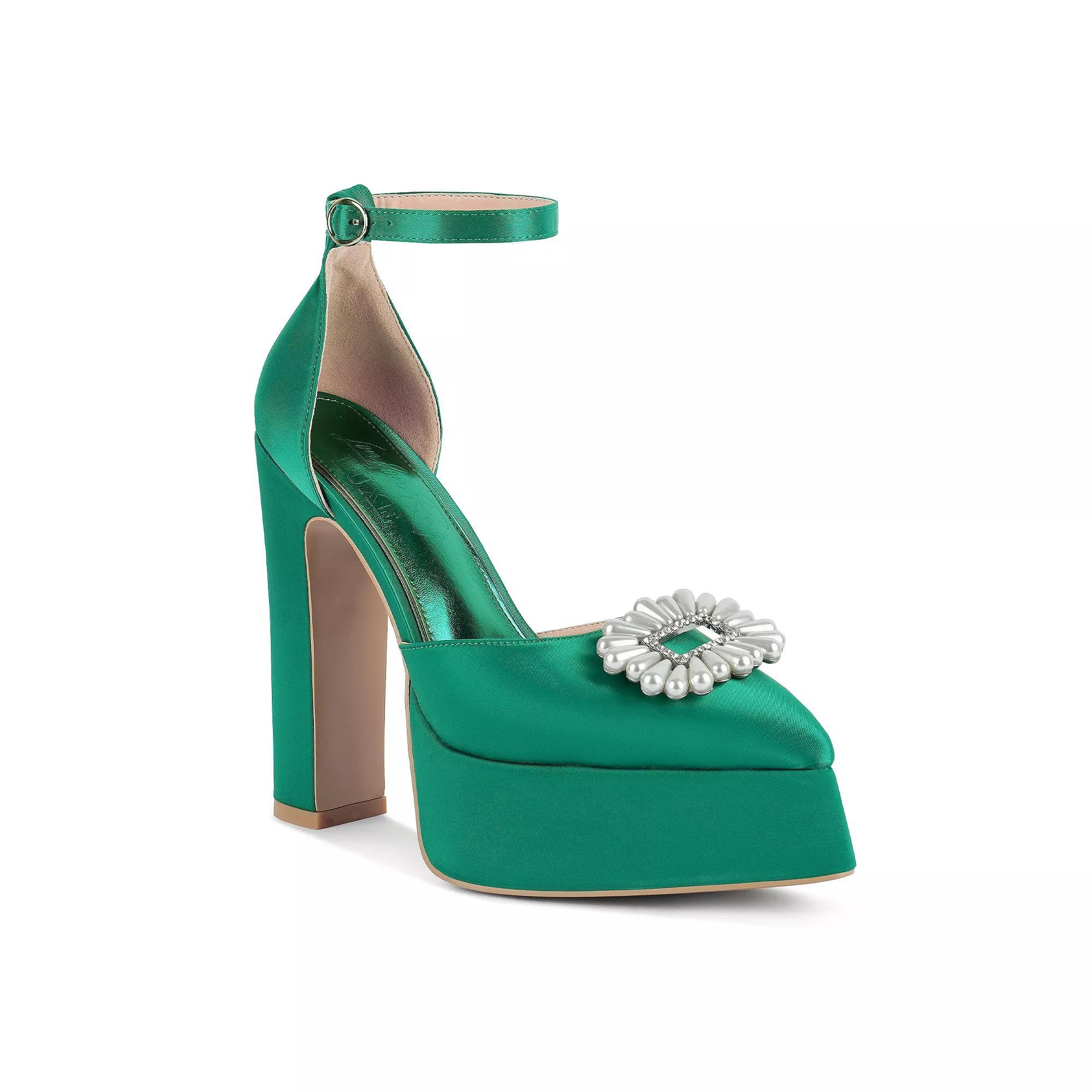London Rag Maeissa Women's Sandals, Size: 9, Green Product Image