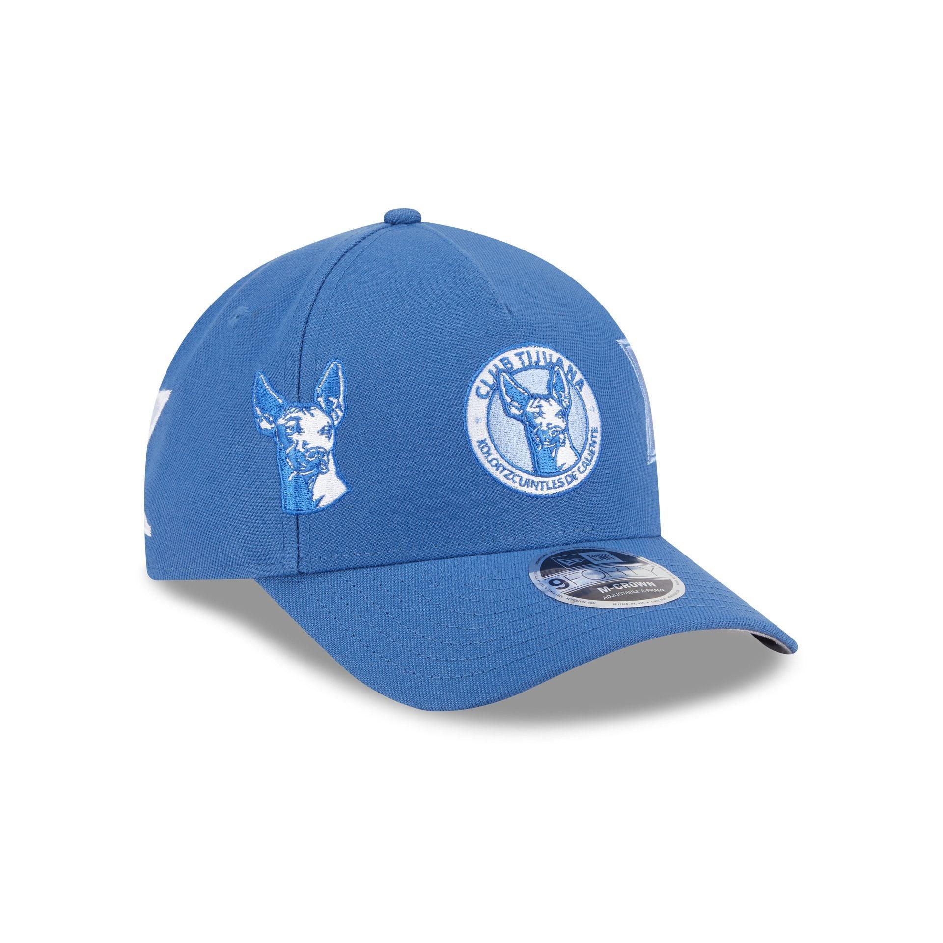 Xolos Indigo 9FORTY M-Crown A-Frame Trucker Hat Male Product Image