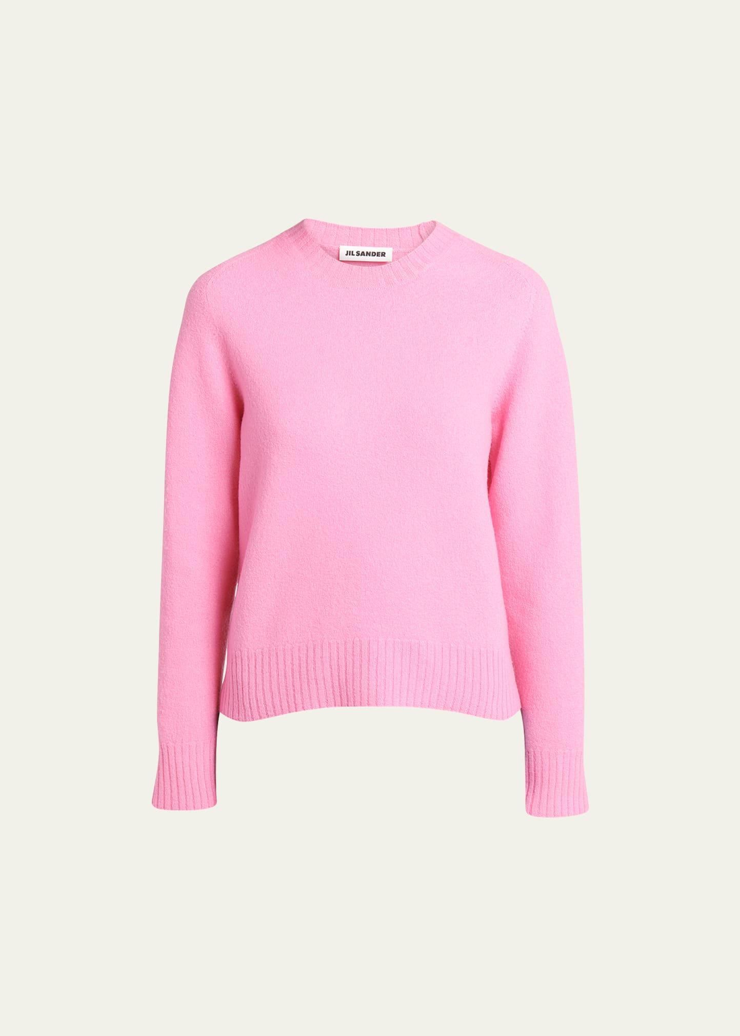 Womens Wool Crewneck Sweater Product Image