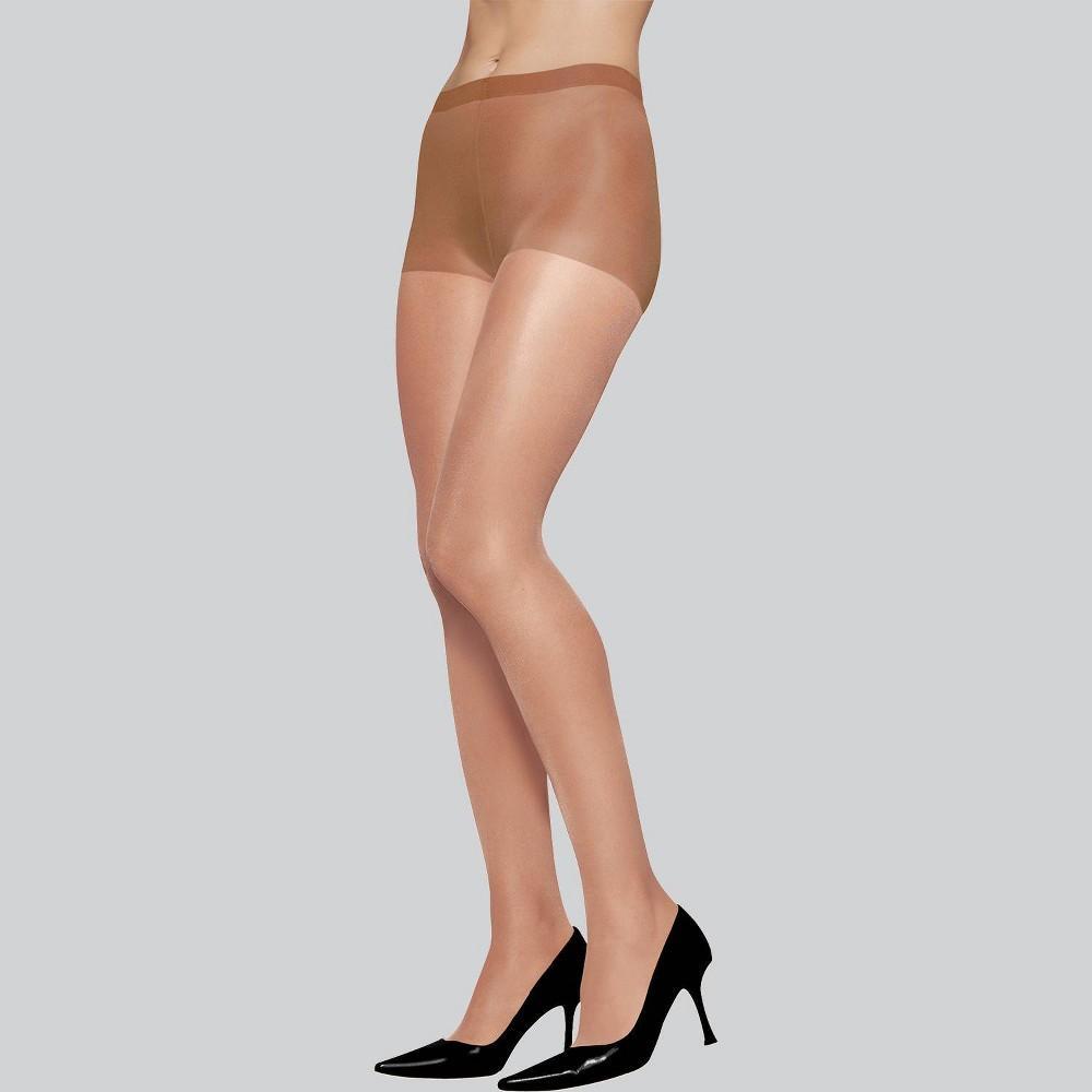 Leggs Everyday Womens Sheer Regular 4pk Pantyhose - Nude Q: High Waisted, Knit, Elastic Leg Opening, Closed Toe Product Image