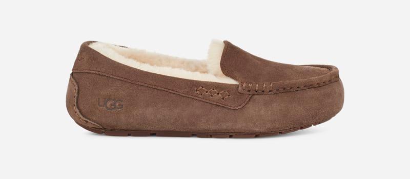 UGG Womens Ansley Sheepskin Suede Slipper Product Image