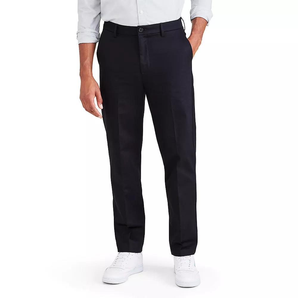 Men's Dockers® Signature Iron-Free Stain Defender Straight-Fit Khaki Pants, Size: 34X29, Blue Blazer Product Image