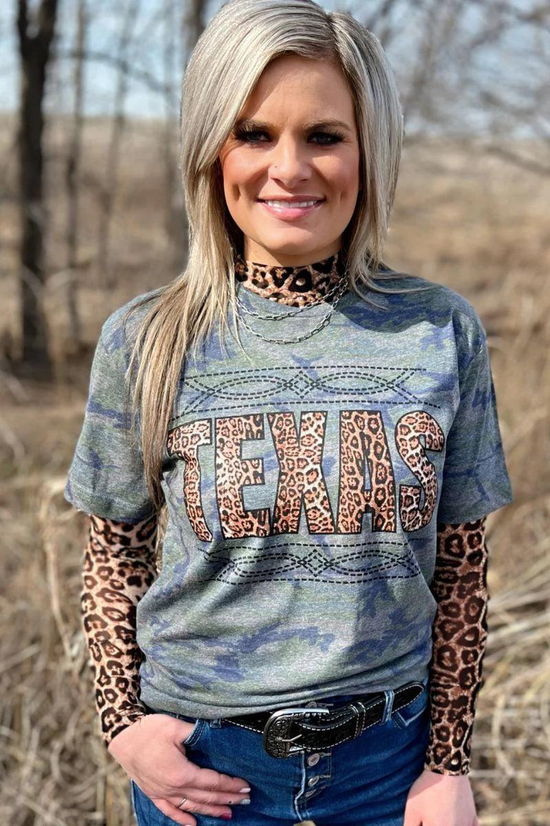 Stitched In Texas Tee Product Image