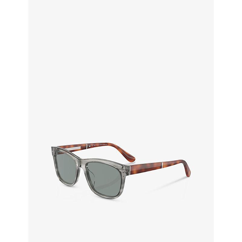 BRUNELLO CUCINELLI Womens  Bc4003s Pillow-frame Acetate Sunglasses In Grey Product Image