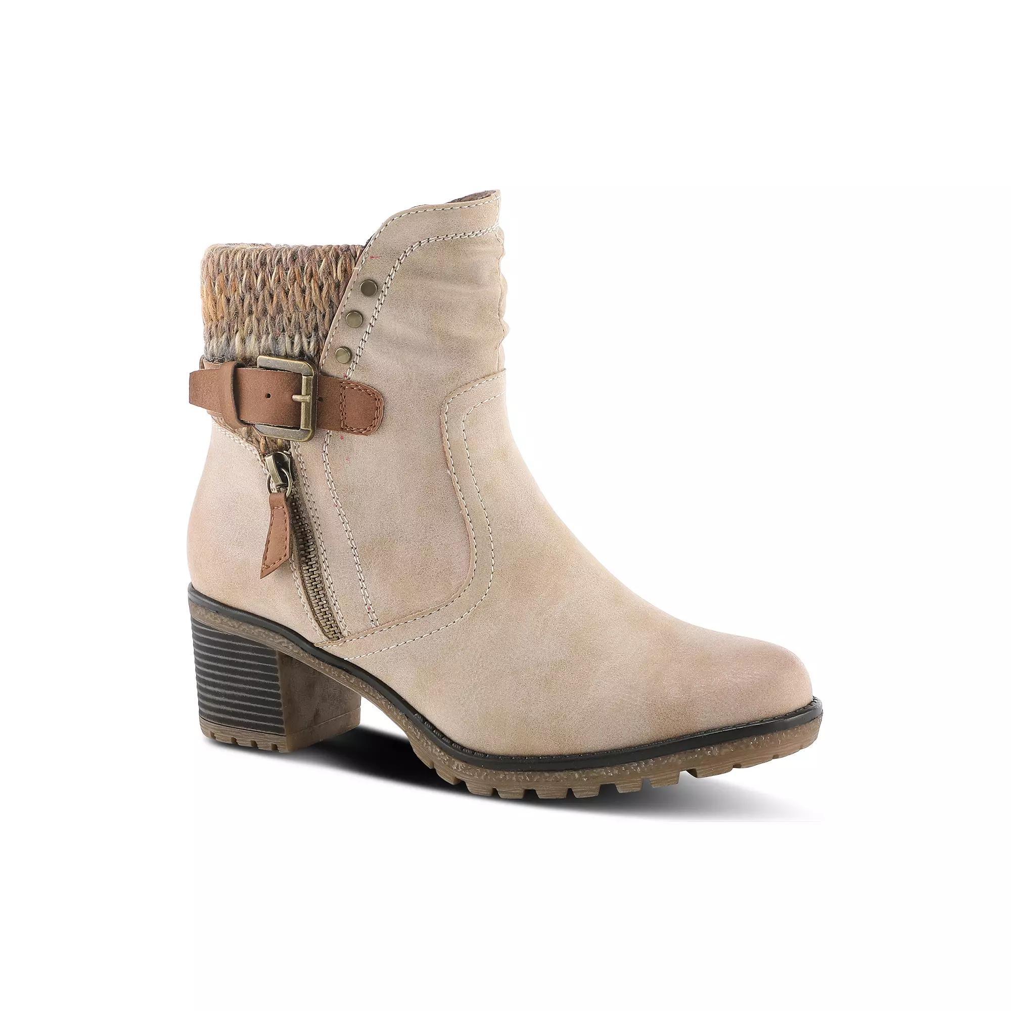Spring Step Rene Women's Ankle Boots, Size: 39, Olive Green Product Image