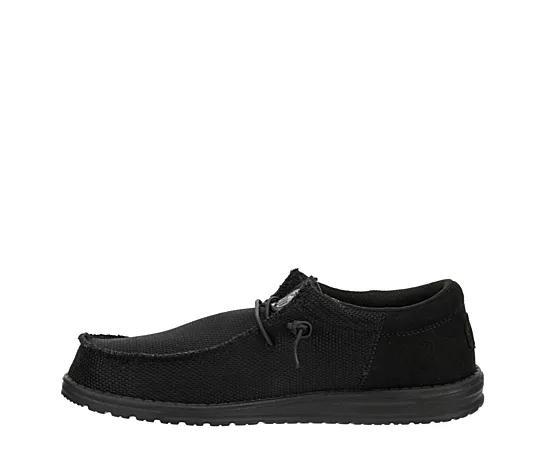 Mens HEYDUDE Wally Funk Casual Shoe Monochrome Product Image