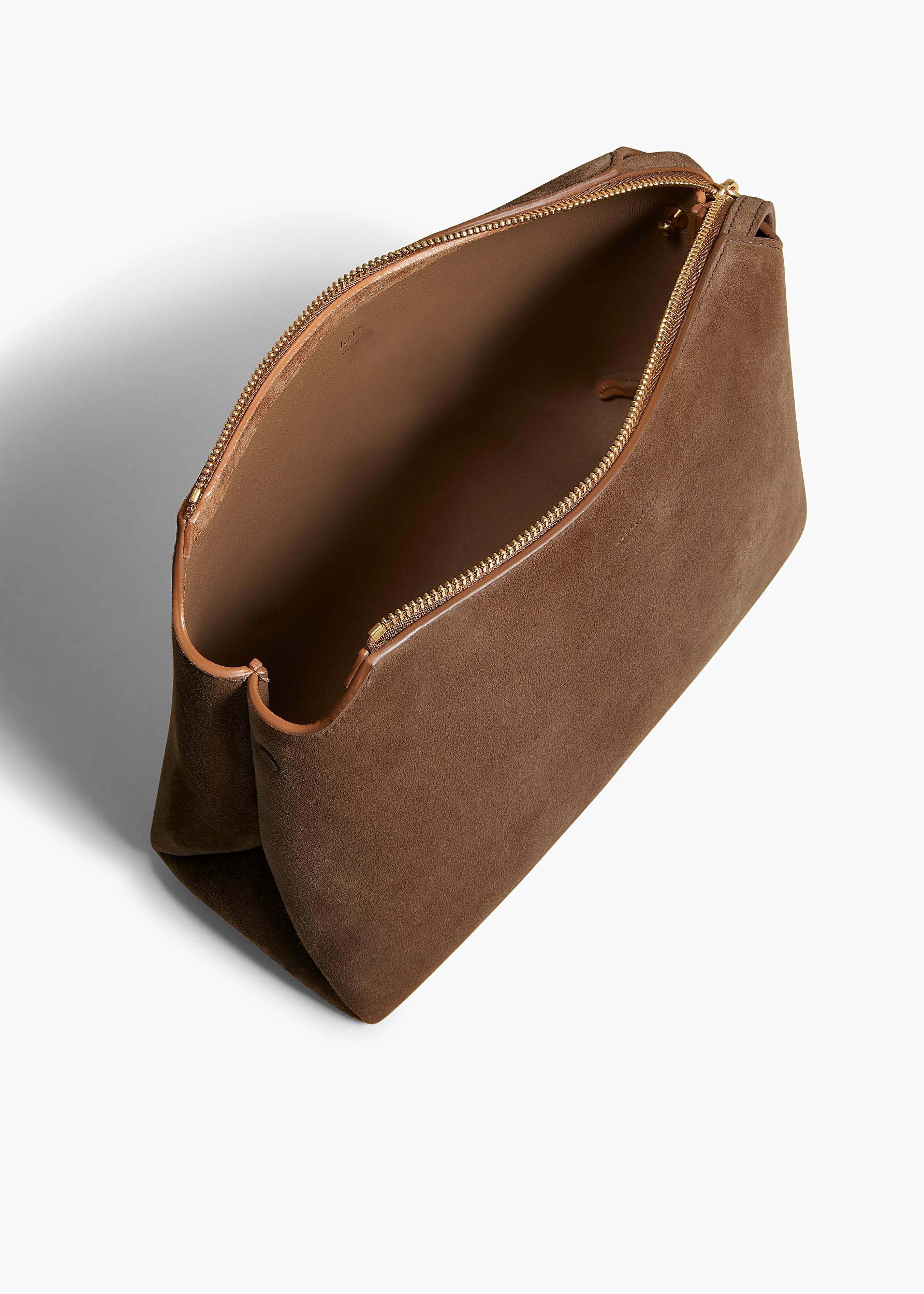 Lina Crossbody Bag in Cedar Suede Product Image