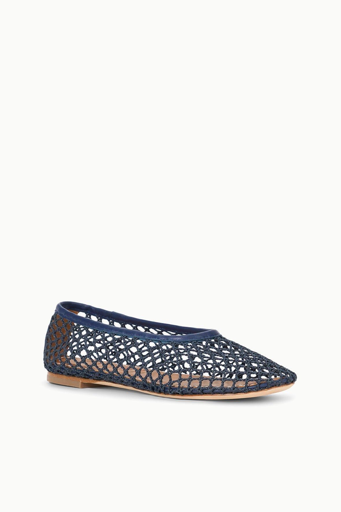 ALBA BALLET FLAT | NAVY NETTING Product Image