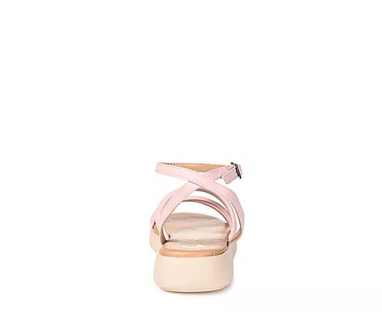 Journee Palomma Tru Comfort Foam™ Women's Strappy Sandals, Size: 7.5, Purple Product Image