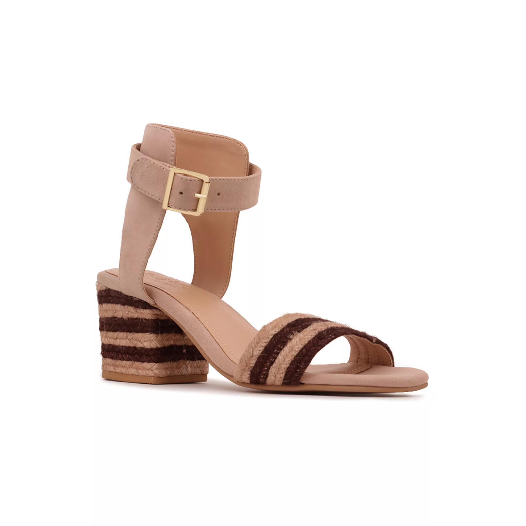 Rag & Co Ray Women's Dress Sandals, Size: 7, Gold Natural Product Image