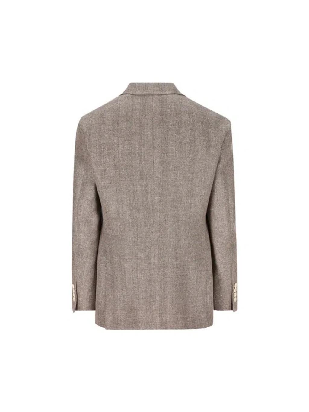 BRUNELLO CUCINELLI Jackets In Bark Product Image