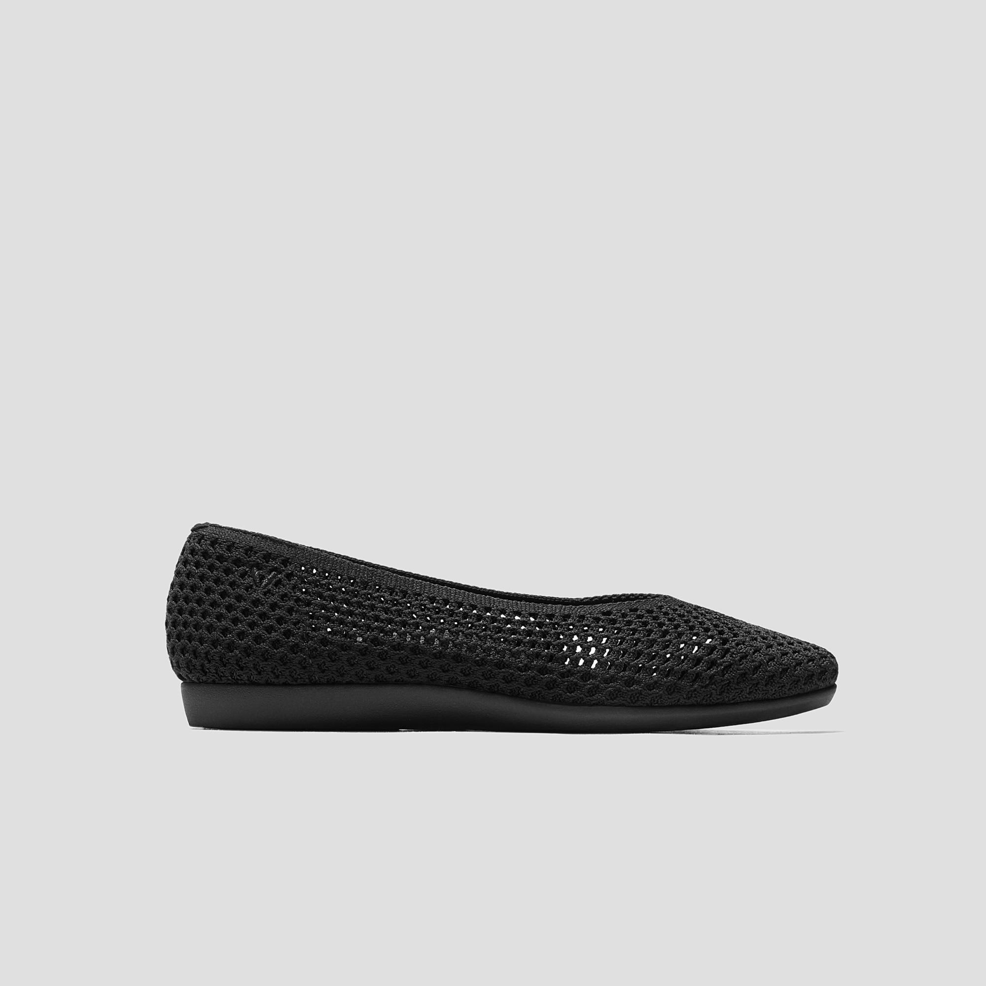 Lightweight Square-Toe V-Cut Flats (Margot Walker Mesh) Product Image