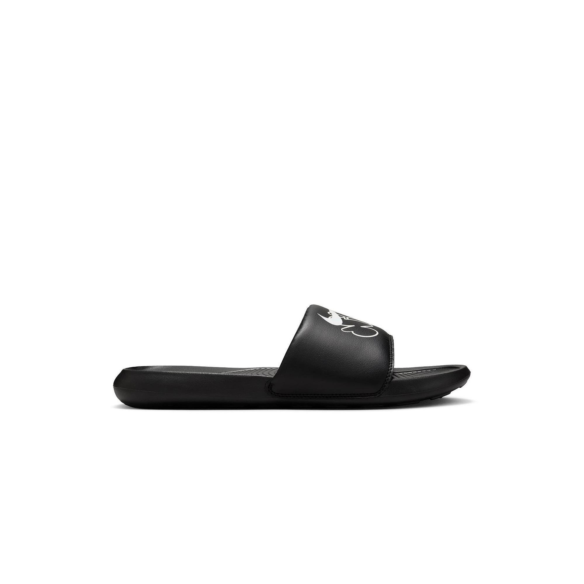Nike Victori One Men's Printed Slide Sandals, Size: 12, Wolf Gray White Product Image