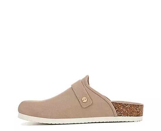 Dr. Scholls Louis Iconic Womens Clogs Brown Taupe Product Image