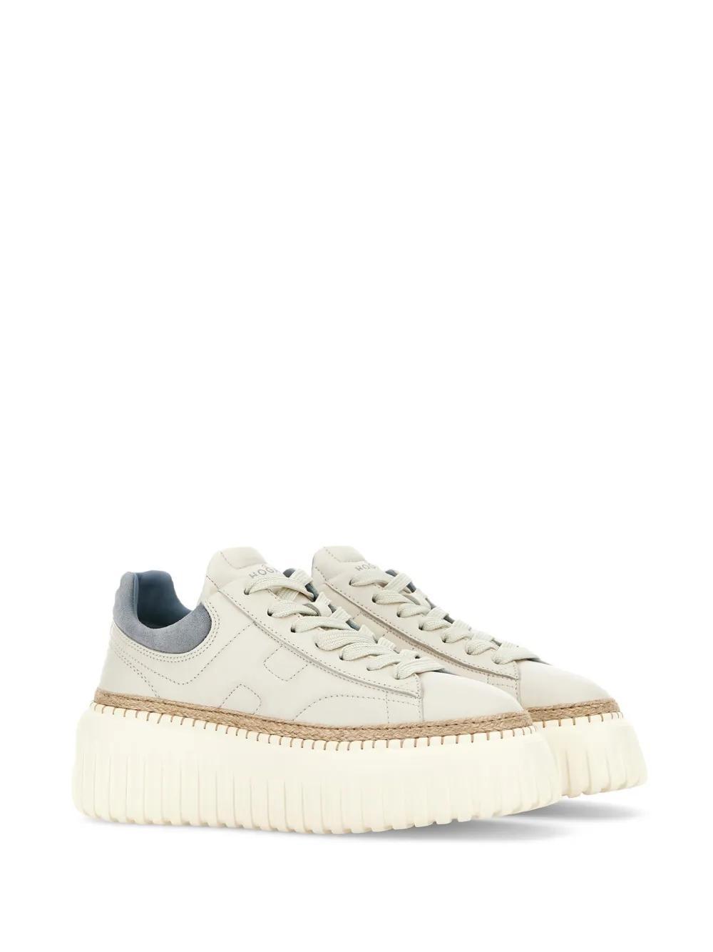 H-Stripes leather sneakers Product Image