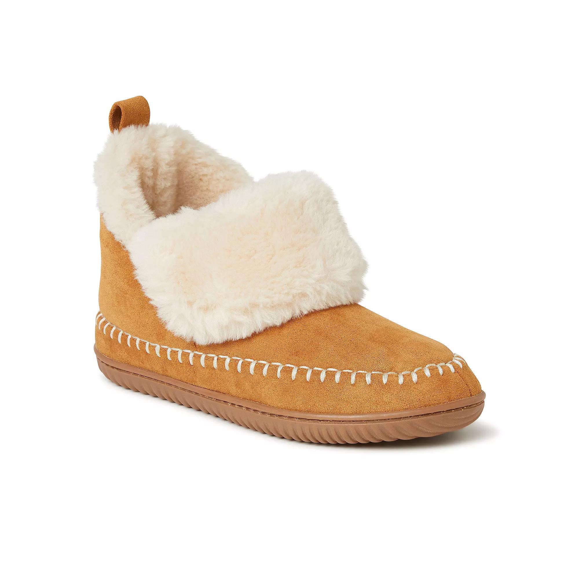 Alpine by Dearfoams Moritz Women's Bootie Slippers, Size: 9, Potting Soil Product Image