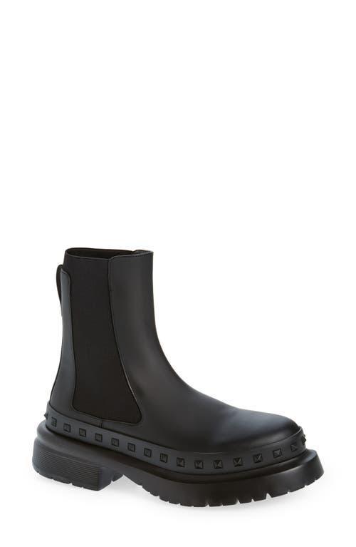 Mens M-Way Rockstud Ankle Boots Product Image