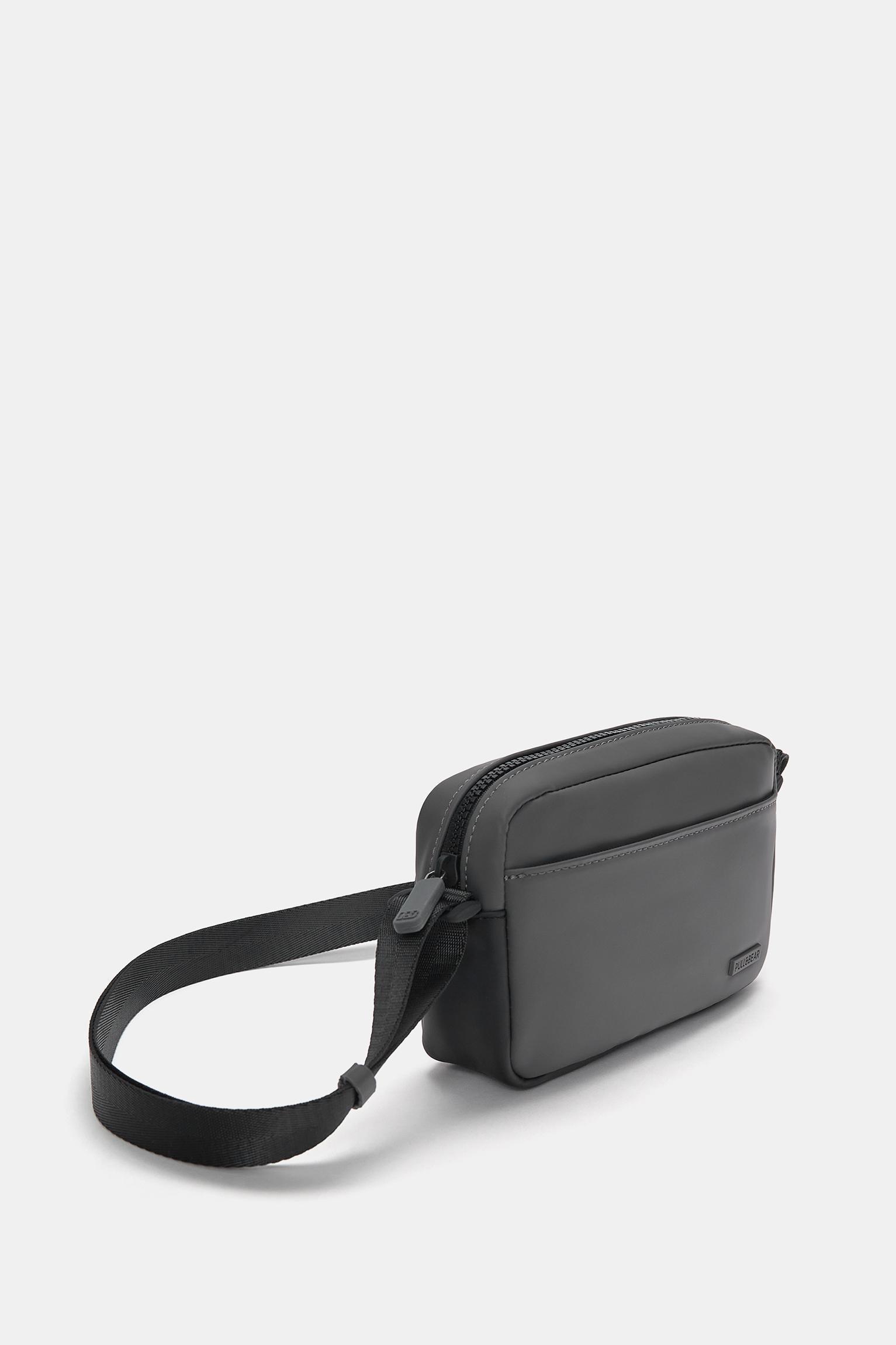 Rubberized crossbody bag Product Image