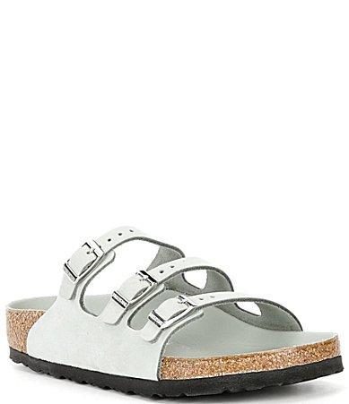 Birkenstock Womens Florida Nubuck Sandals Product Image