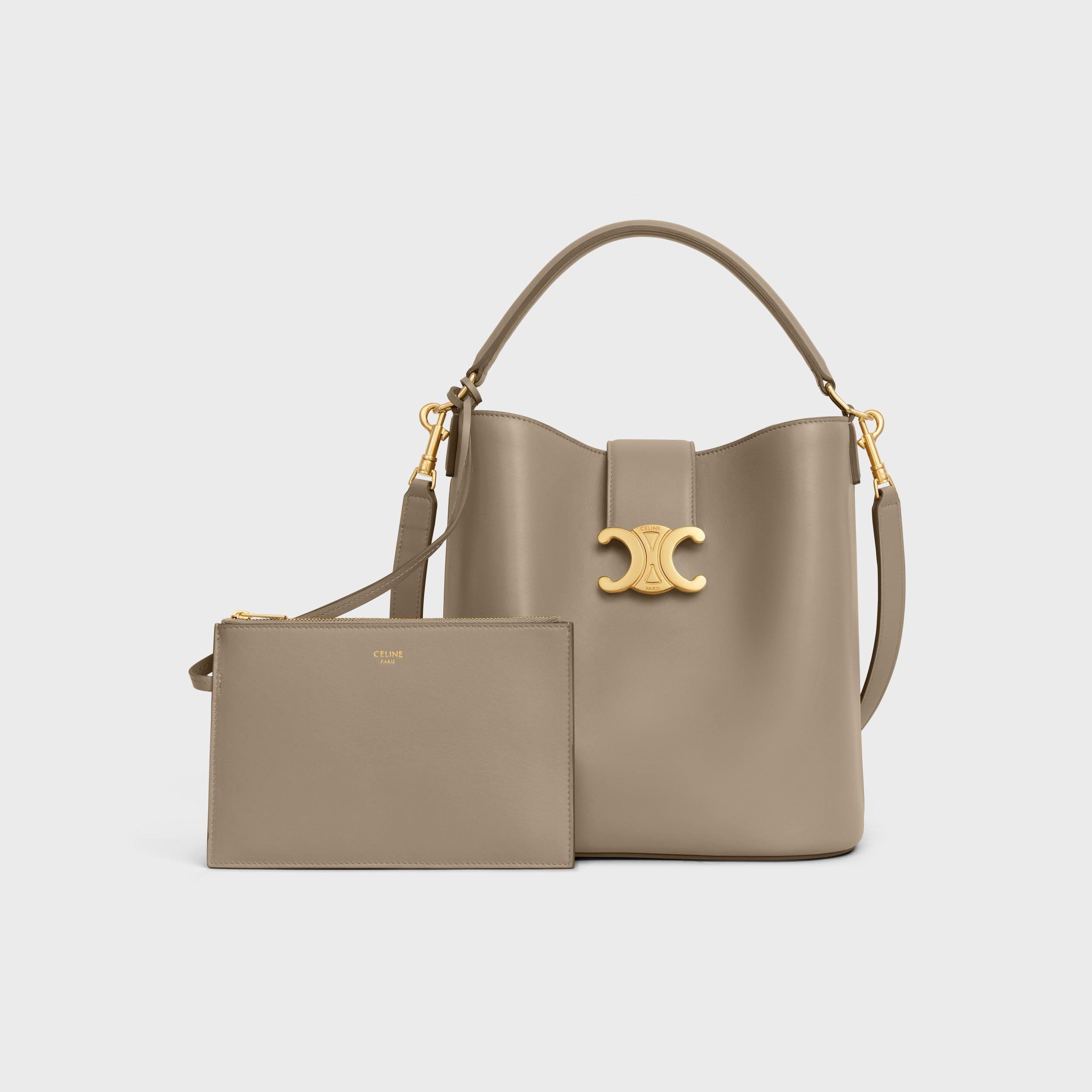 MEDIUM BUCKET LOUISE IN SMOOTH CALFSKIN Product Image